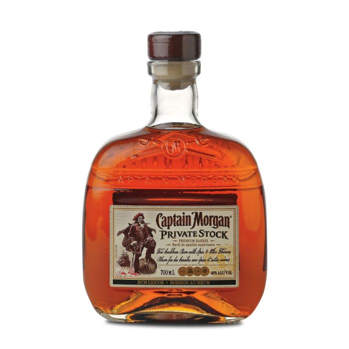 750ml Captain morgan private stock