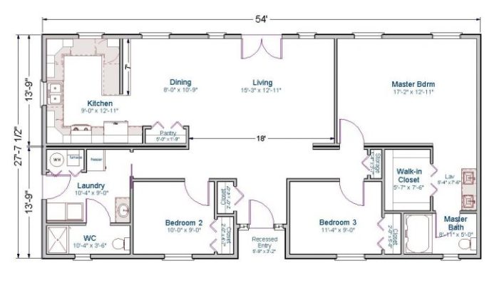 1600 sq ft house plans