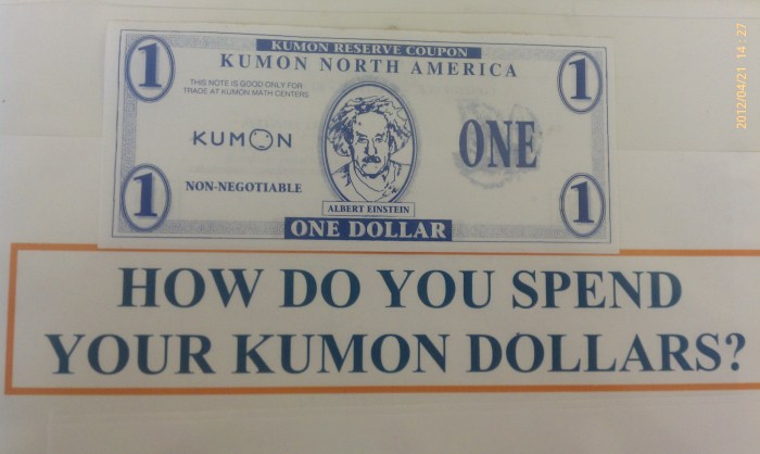 How much does kumon cost