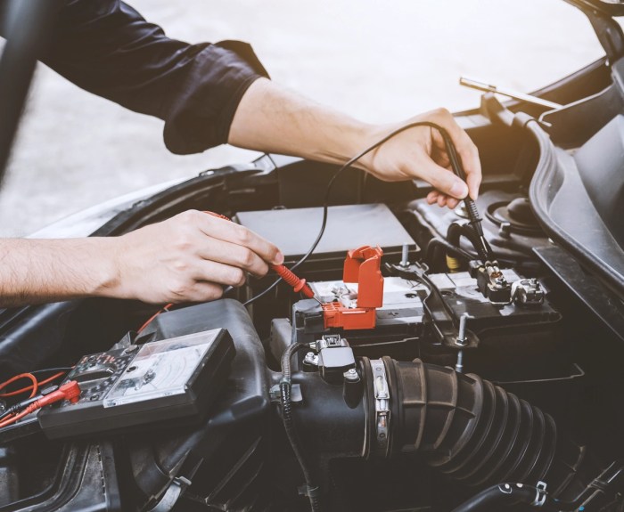 Automotive electrical repairs