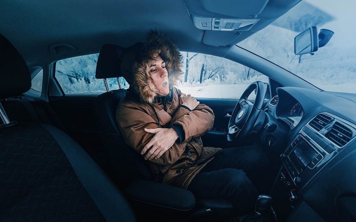 Why is my car blowing cold air on heat