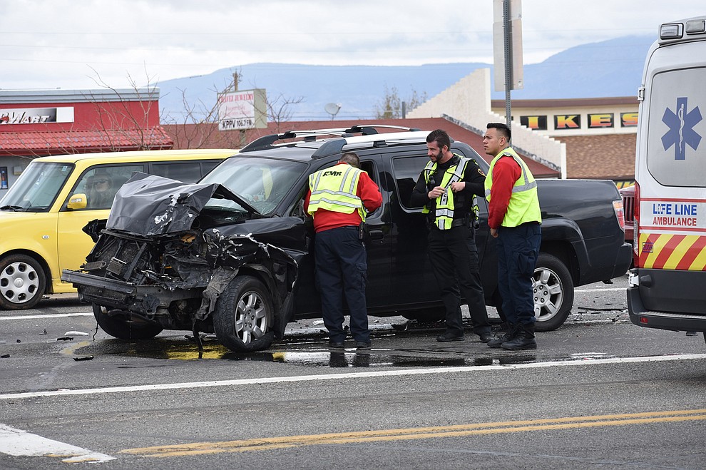Accident on 69 today dewey az
