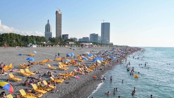 Local beach