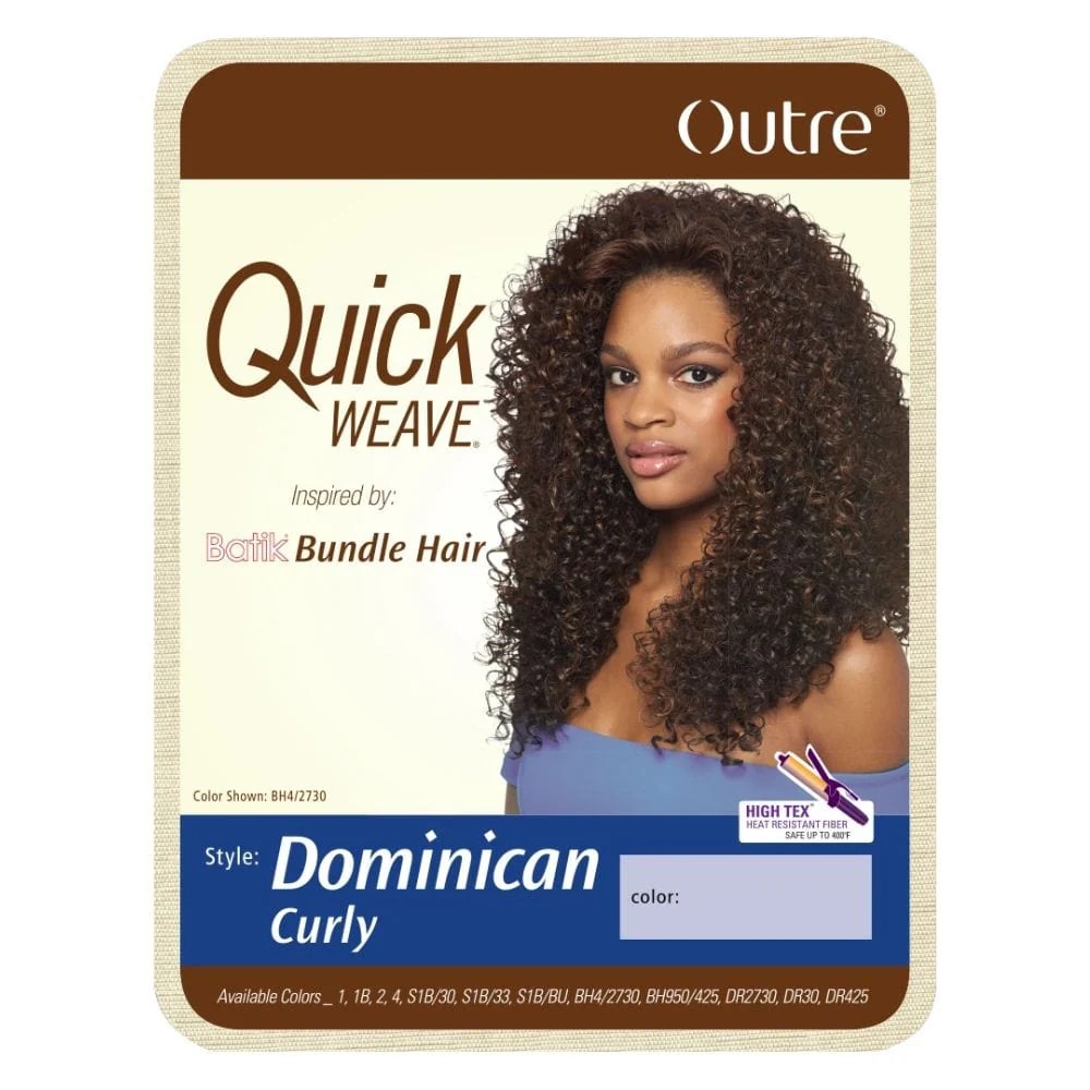 Dominican outre synthetic blowout wig straight half Dominican quick weave half wig curly