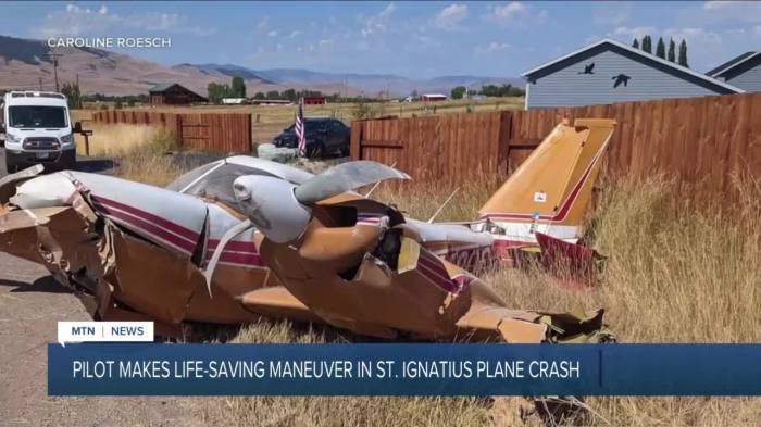 Montana plane crash