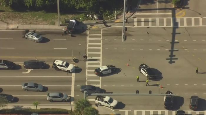 Boynton struck bicyclist collision wptv collided Boynton struck bicyclist collision wptv collided
